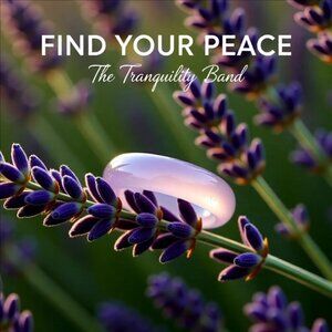 Lilac Lavender Pale Purple Slim Agate Stone Band ~ Promise Friendship Rings